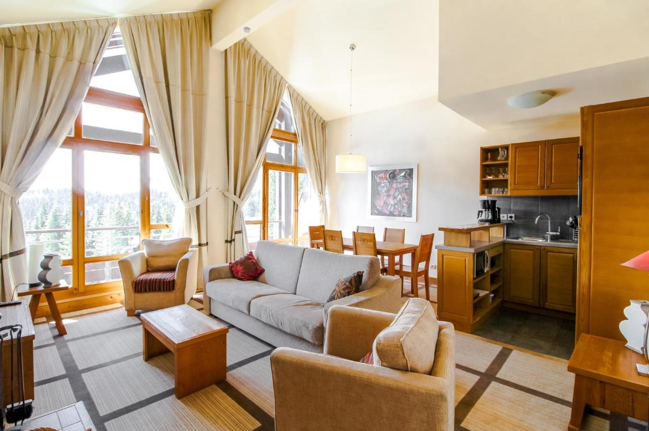 Private Penthouse 2-Bed Apartment, Ski In And Out In 5* Flaine Residence Eksteriør billede