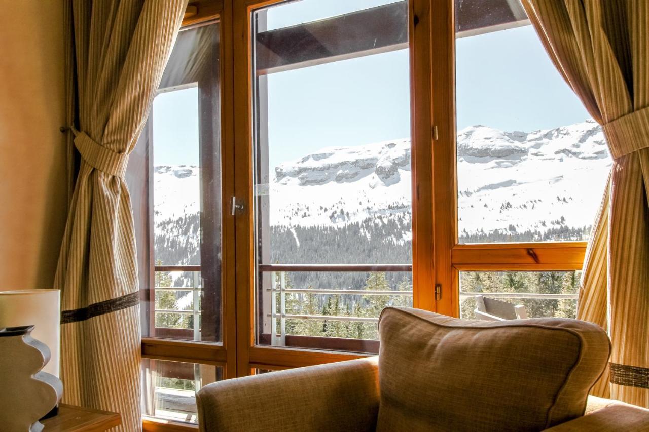 Private Penthouse 2-Bed Apartment, Ski In And Out In 5* Flaine Residence Eksteriør billede