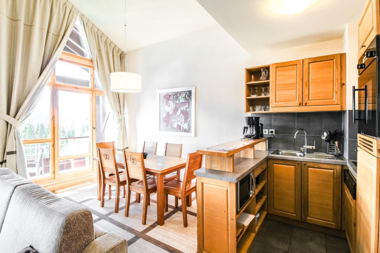 Private Penthouse 2-Bed Apartment, Ski In And Out In 5* Flaine Residence Eksteriør billede