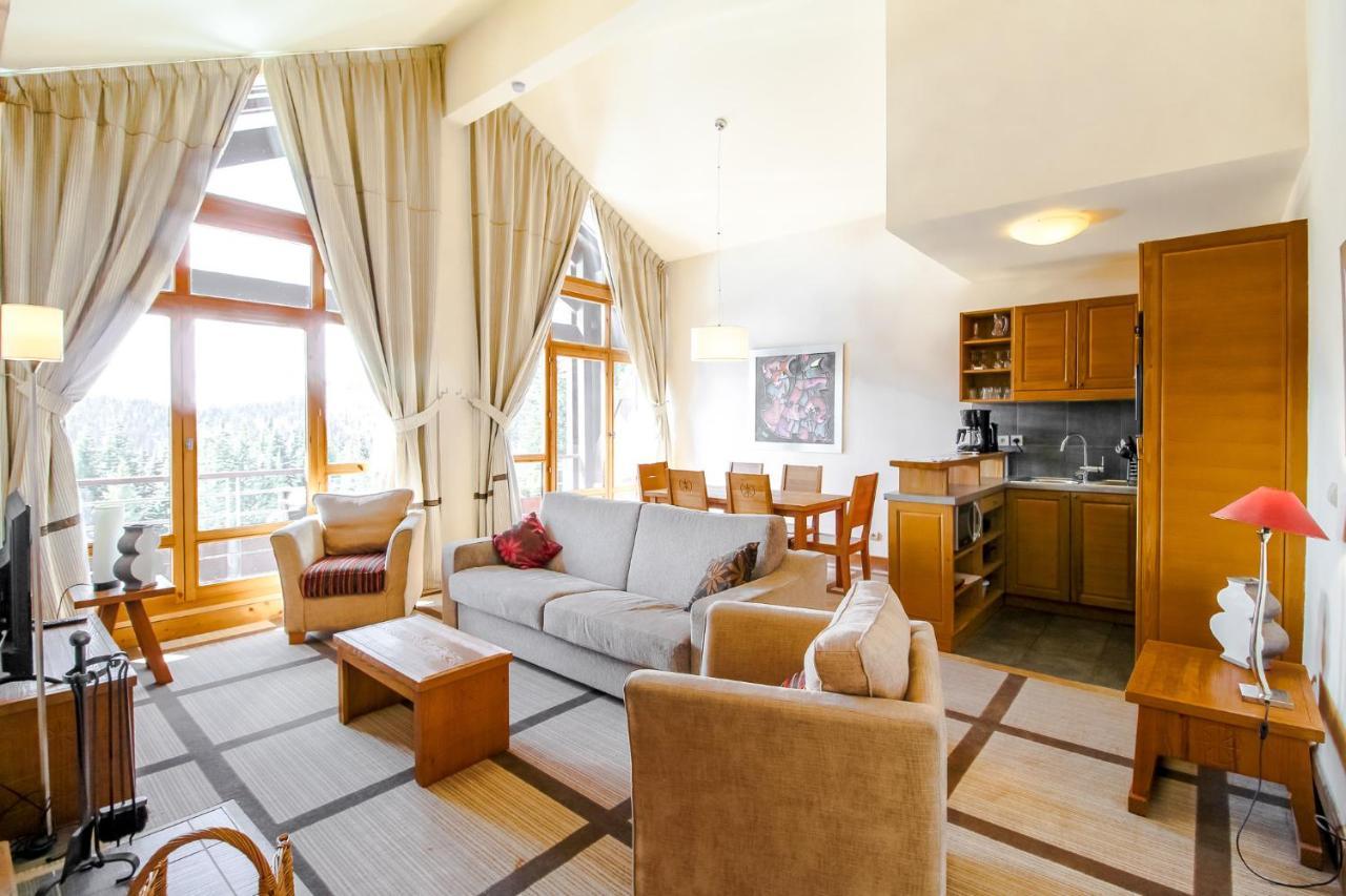 Private Penthouse 2-Bed Apartment, Ski In And Out In 5* Flaine Residence Eksteriør billede