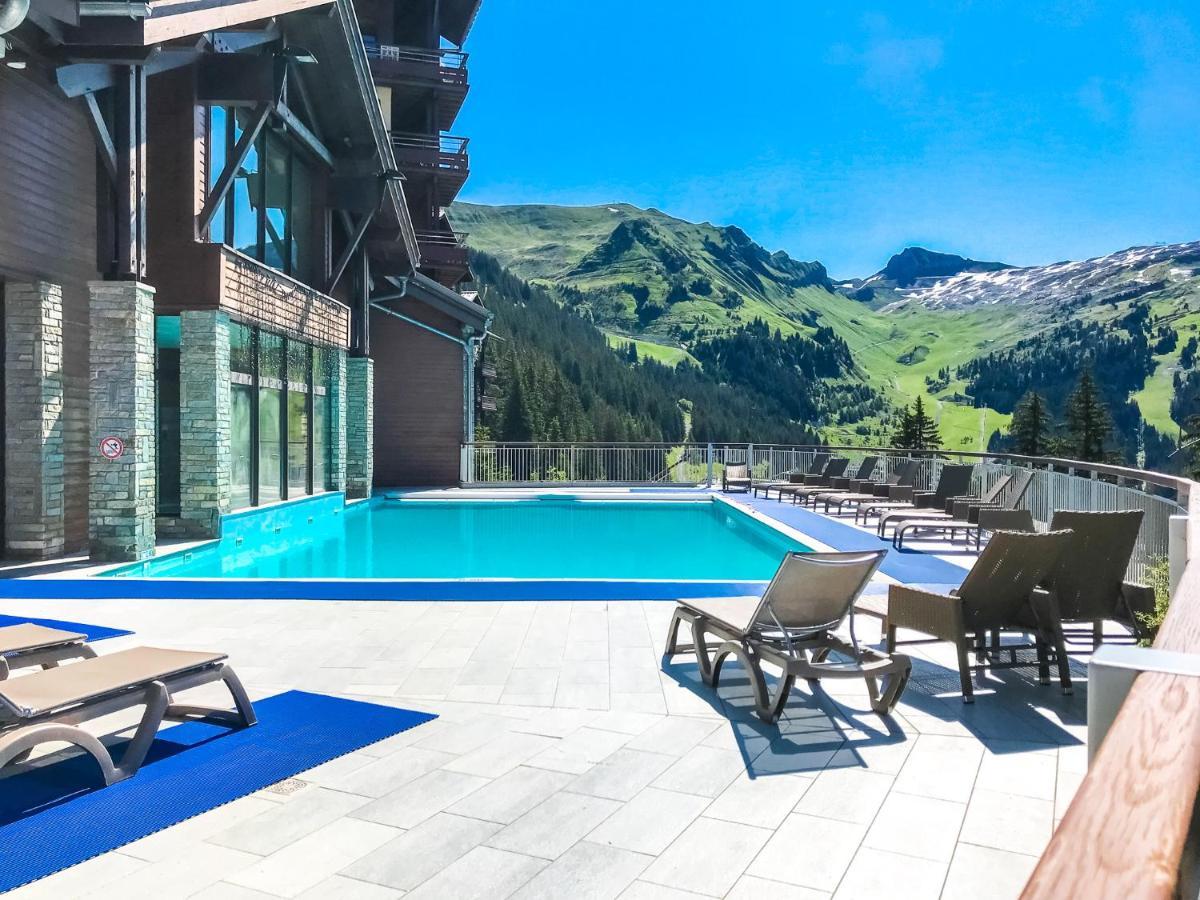 Private Penthouse 2-Bed Apartment, Ski In And Out In 5* Flaine Residence Eksteriør billede