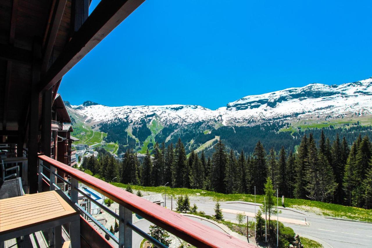 Private Penthouse 2-Bed Apartment, Ski In And Out In 5* Flaine Residence Eksteriør billede