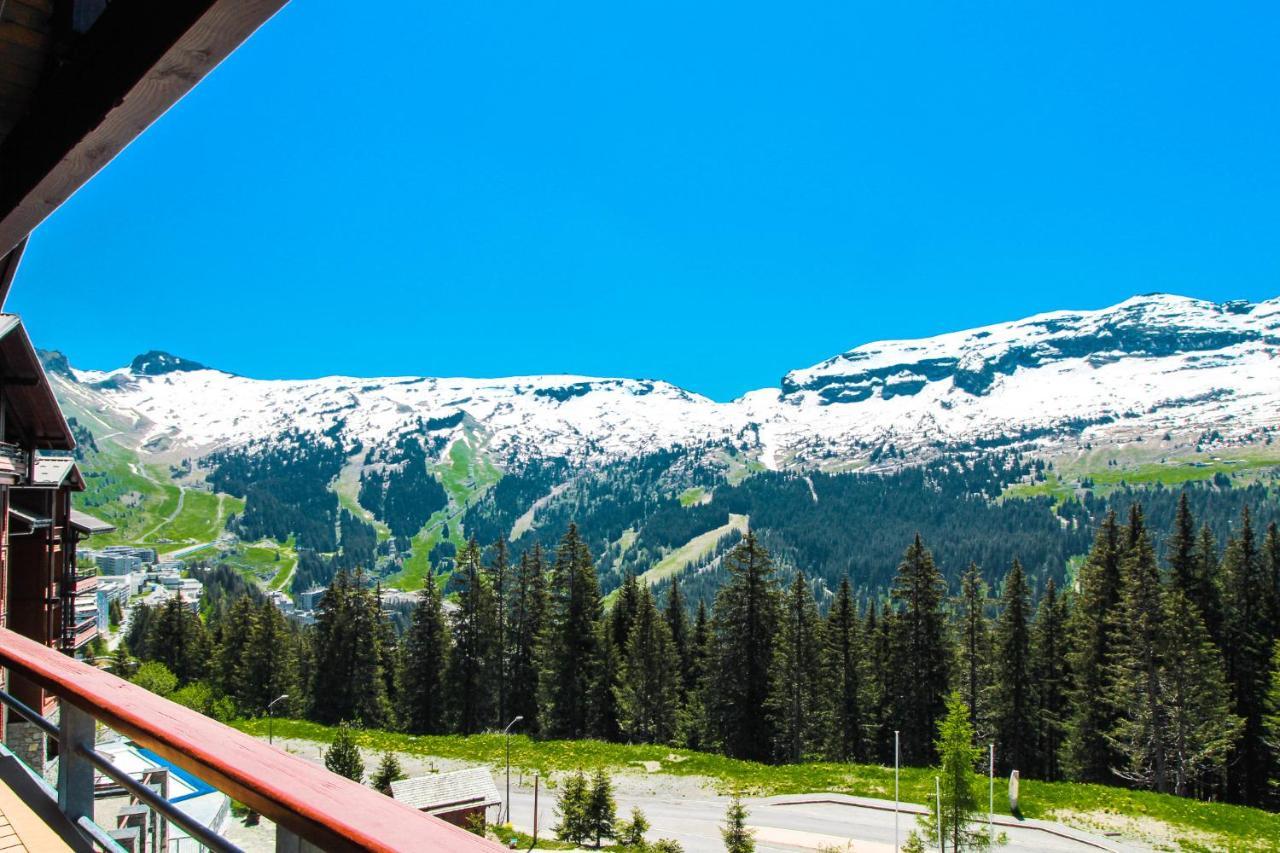 Private Penthouse 2-Bed Apartment, Ski In And Out In 5* Flaine Residence Eksteriør billede