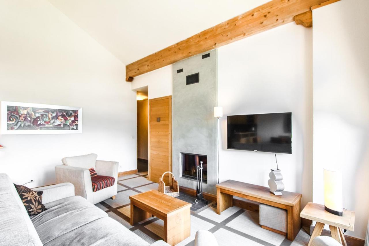 Private Penthouse 2-Bed Apartment, Ski In And Out In 5* Flaine Residence Eksteriør billede