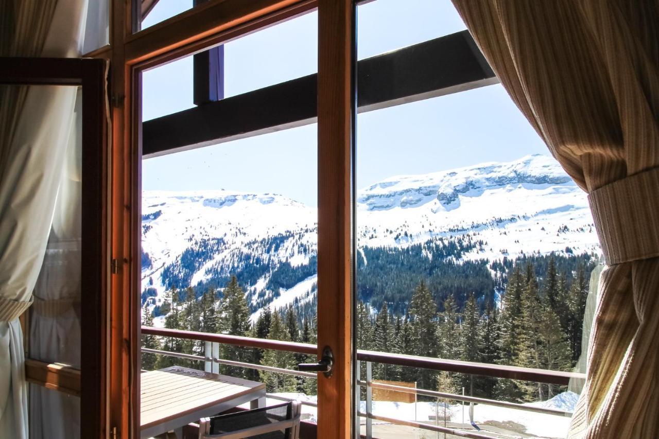 Private Penthouse 2-Bed Apartment, Ski In And Out In 5* Flaine Residence Eksteriør billede