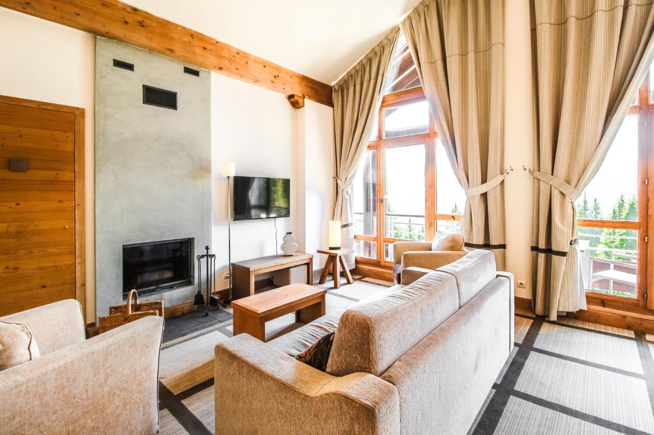 Private Penthouse 2-Bed Apartment, Ski In And Out In 5* Flaine Residence Eksteriør billede
