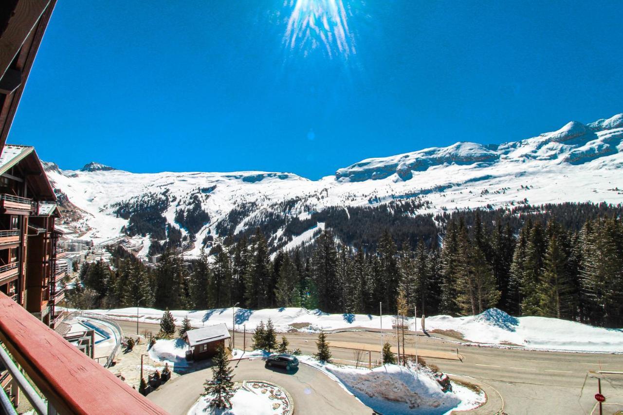 Private Penthouse 2-Bed Apartment, Ski In And Out In 5* Flaine Residence Eksteriør billede