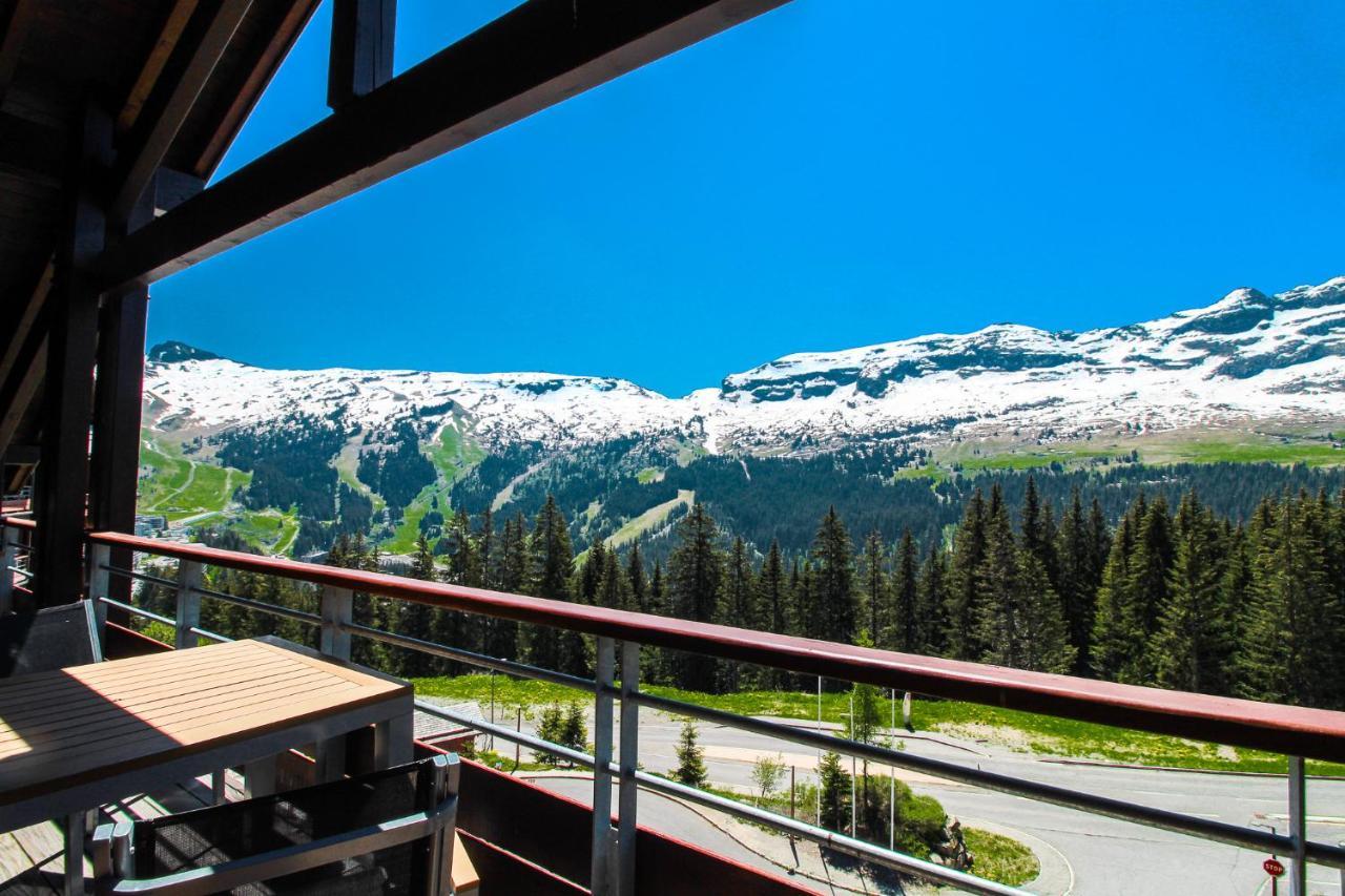 Private Penthouse 2-Bed Apartment, Ski In And Out In 5* Flaine Residence Eksteriør billede