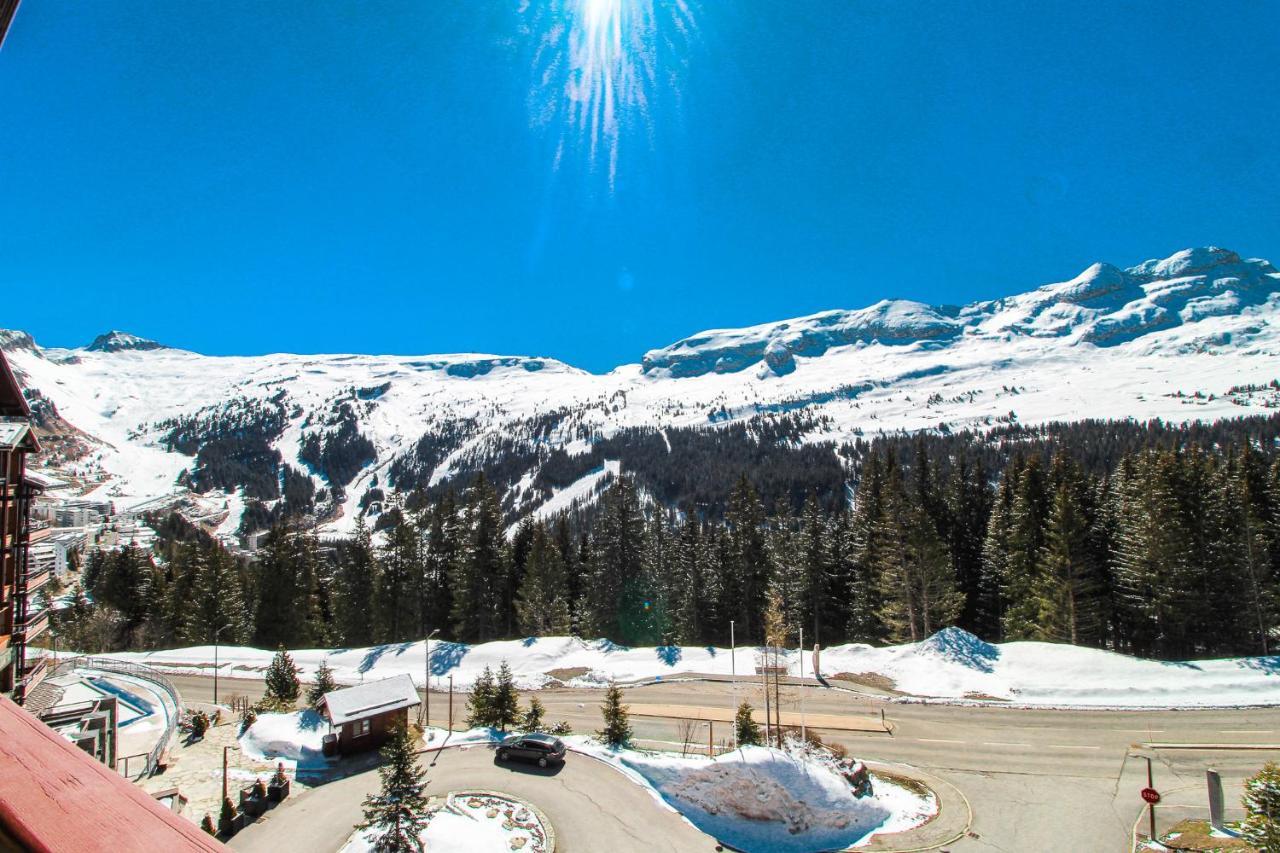 Private Penthouse 2-Bed Apartment, Ski In And Out In 5* Flaine Residence Eksteriør billede